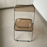 Plia 5 chairs by Giancarlo Peretti for Castelli vintage