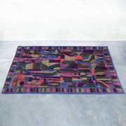 1990s Gorgeous Rug by Giorgetto Giugiaro for Paracchi. Pure wool. Made in Italy