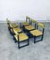 Mid-Century Modern Dining Chair Set by J. Batenburg for Mi, Belgium 1969, Set of 6