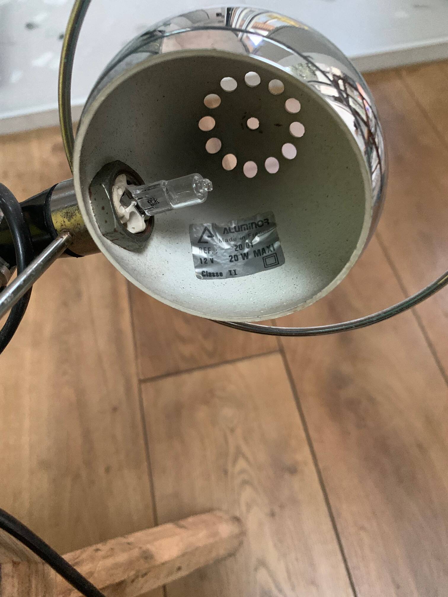 Vintage Aluminor desk lamp