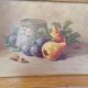 Still life on signed panel