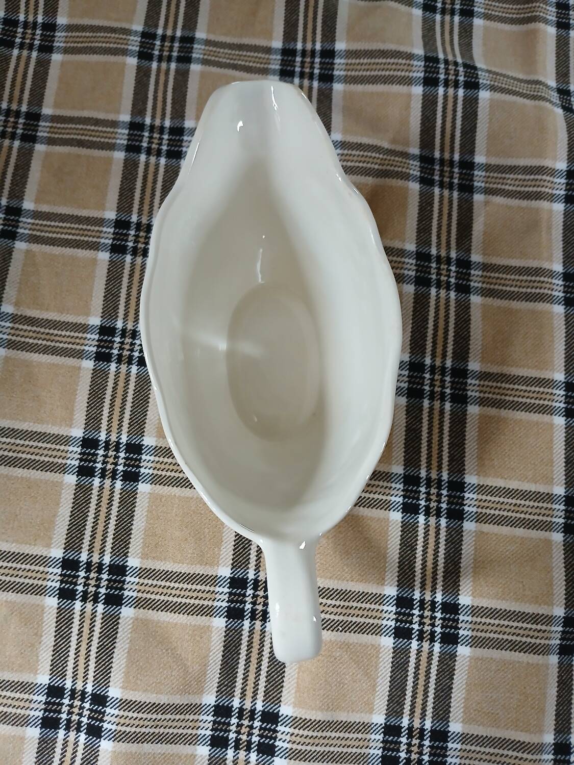 Antique sauce boat from Digoin and Sarreguemines