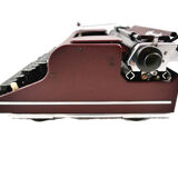 Olympia bordeaux revised typewriter with new ribbon
