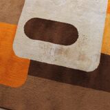 Carpet 1970 geometric shapes