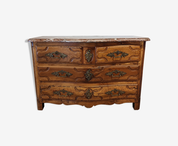 Commode noyer époque Louis XV
