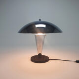 Vintage Chrome plated Mushroom Table lamp, 1970s