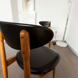 Pair of chairs  Baumann modèle "pégase"