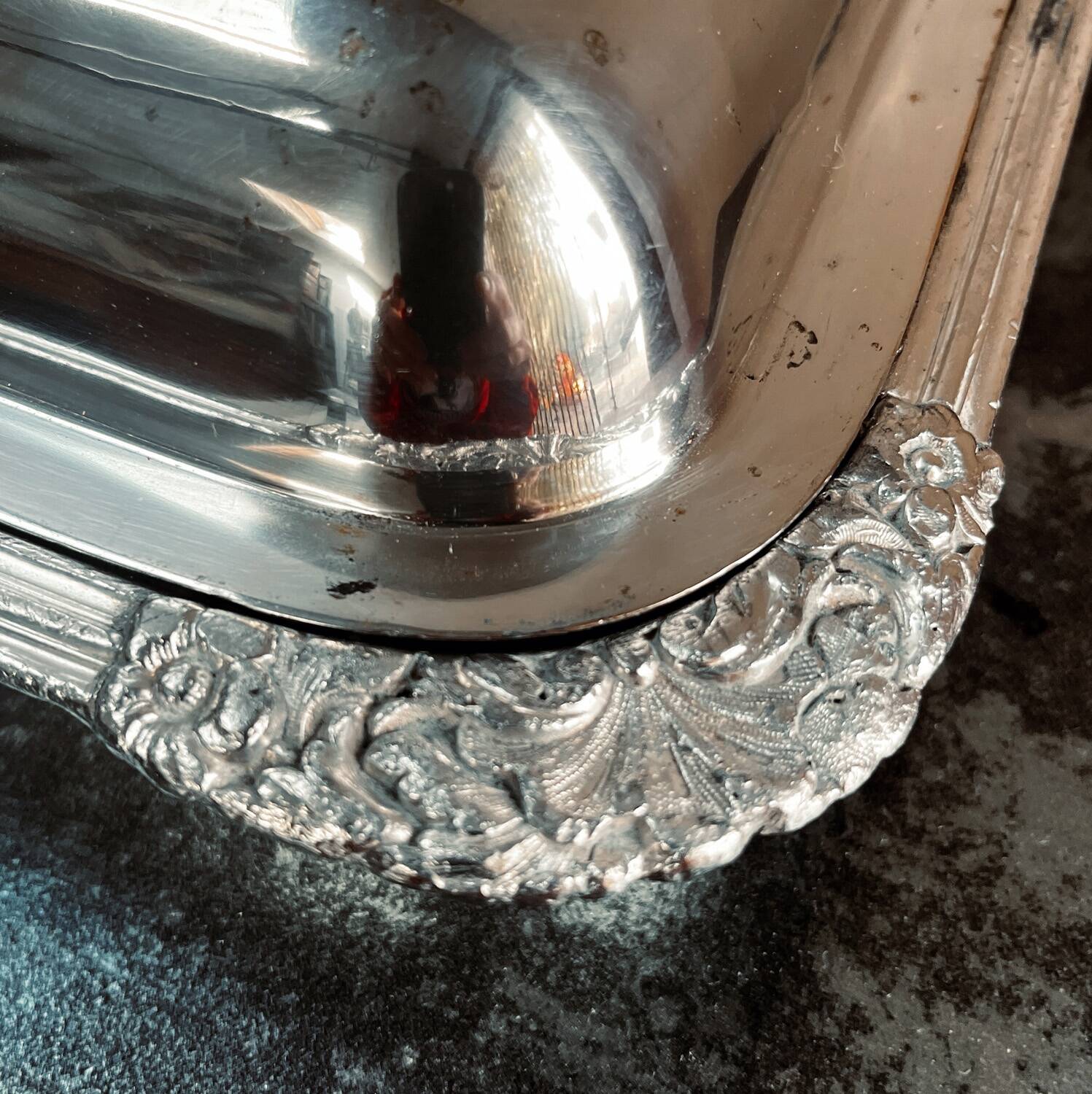 Serving dish or vegetable dish in Victorian style