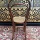 Suite de 6 chaises bistrot en cannage Thonet restaurées