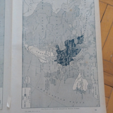 Historical map Larousse Great War French front