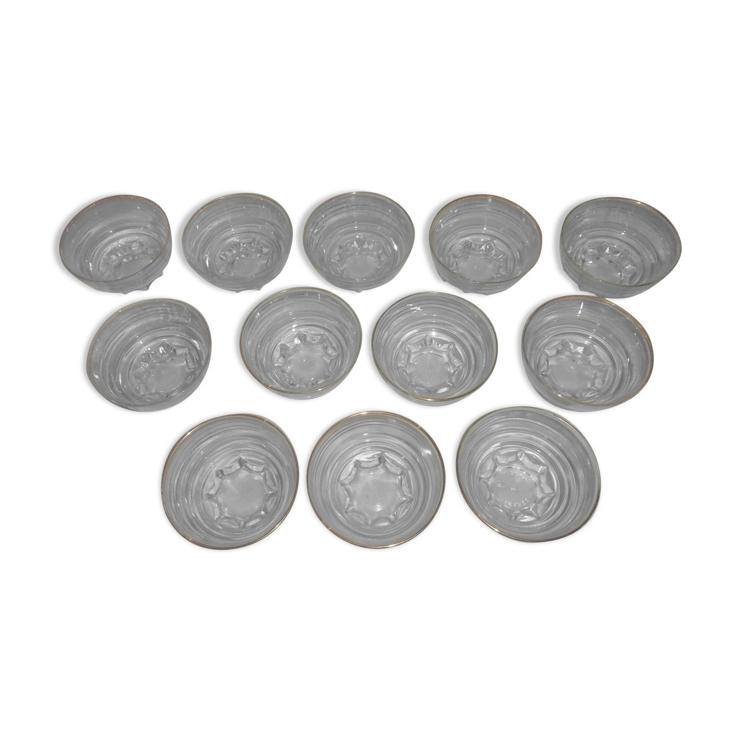 12 champagne glasses year 50