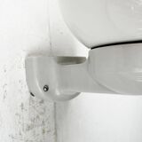 German wall lamp in ceramic and glass from the mid-century, Siemens, 1950s.