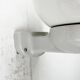 German wall lamp in ceramic and glass from the mid-century, Siemens, 1950s.