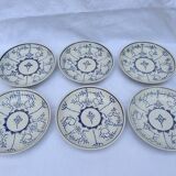 Set of 6 Copenhagen coffee cups Boch Frères