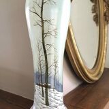 Glass paste vase 50s
