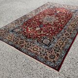Isfahan Wool and Silk Carpet, Circa 1950