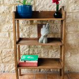French farm 3-level shelf, circa 1940's