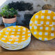 Service 21 earthenware plates of Sarreguemines Digoin Scottish model
