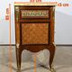 Rosewood and Amaranth chest of drawers, Louis XV / Louis XVI Transition style – Late 19th century