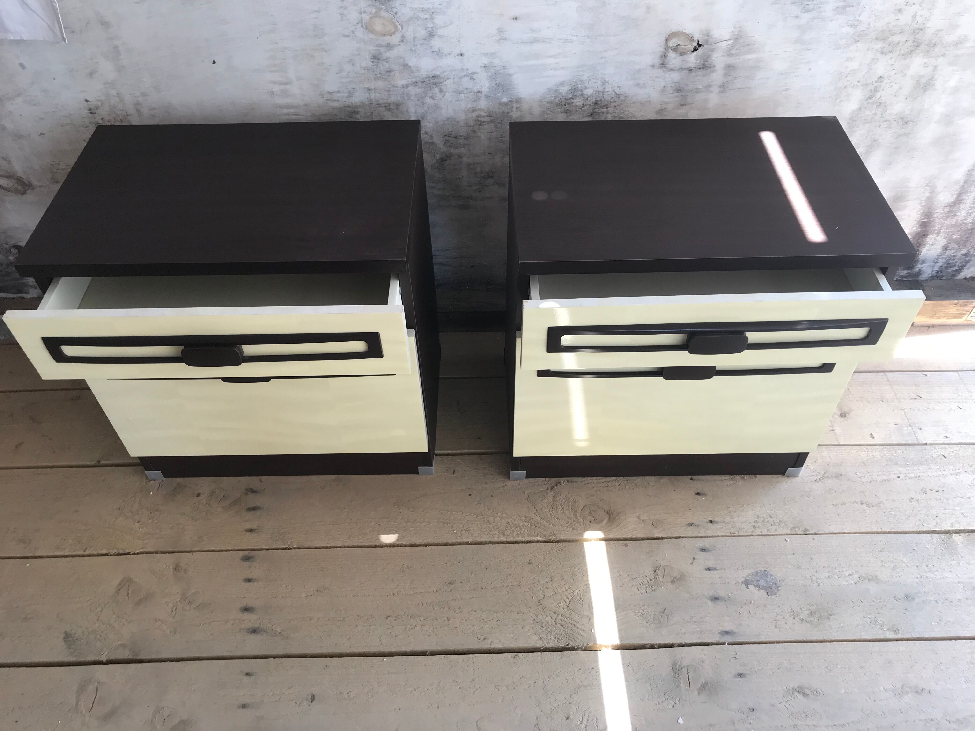 Bedsides pair