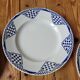 Set of 6 Pantin de Orchies flat plates Moulin des Loups and Hamage
