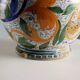 Ancient amphora in hand-painted majolica, Italy, 20th century