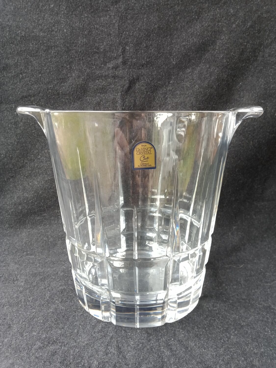 Crystal champagne bucket