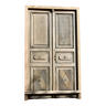 Double Door In Carved Walnut 19th Century