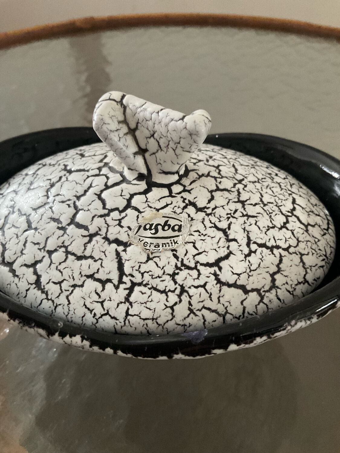 Jasba Keramik trinket tray, 1950s