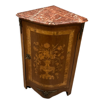 Neck sideboard inlaid decoration with Louis XVI style floral vase