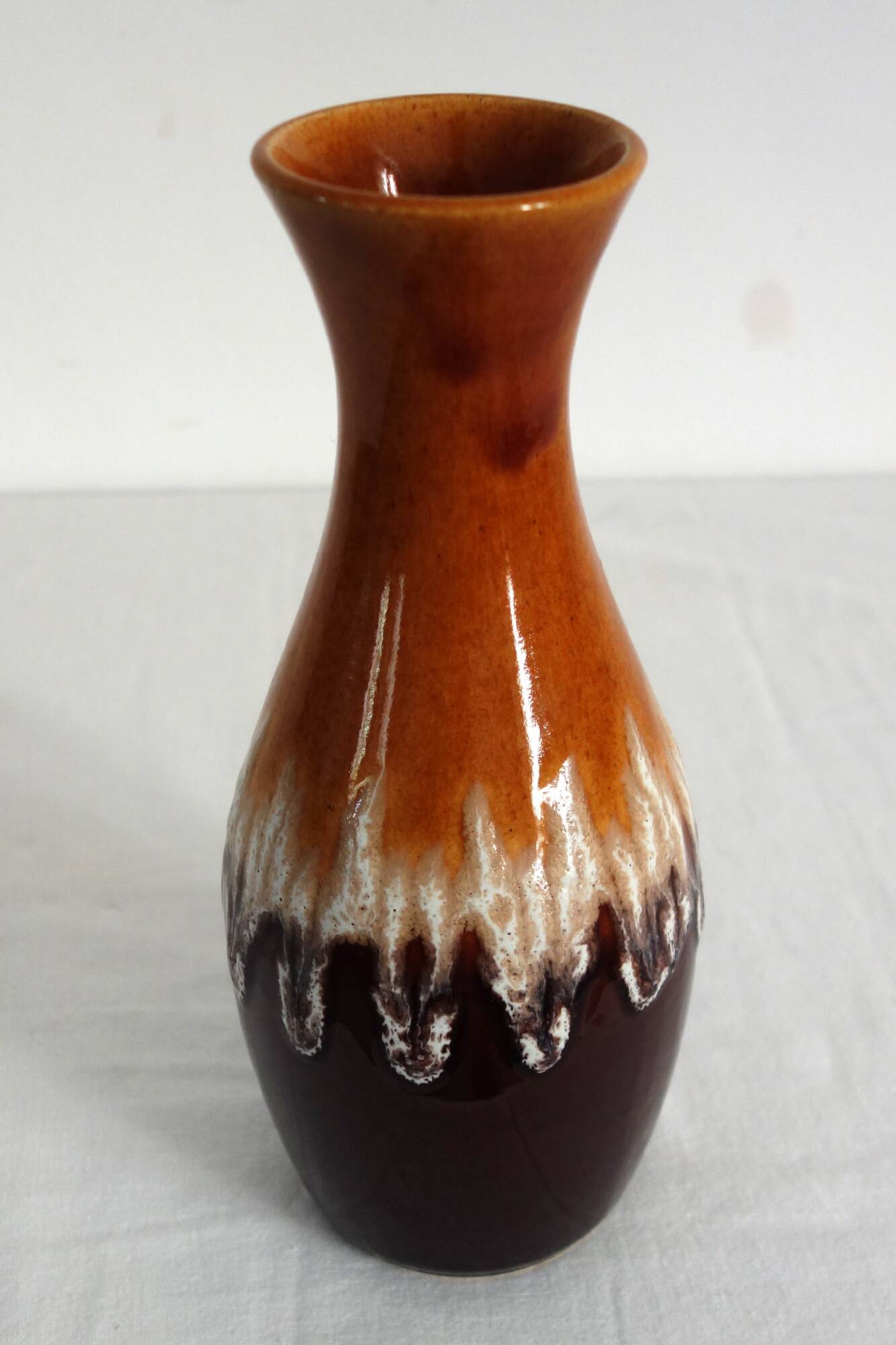 Fat Lava Bay Ceramic Vase, 1960s