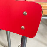 Vintage Formica children's desk and chair set