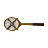 Vintage wooden tennis rack