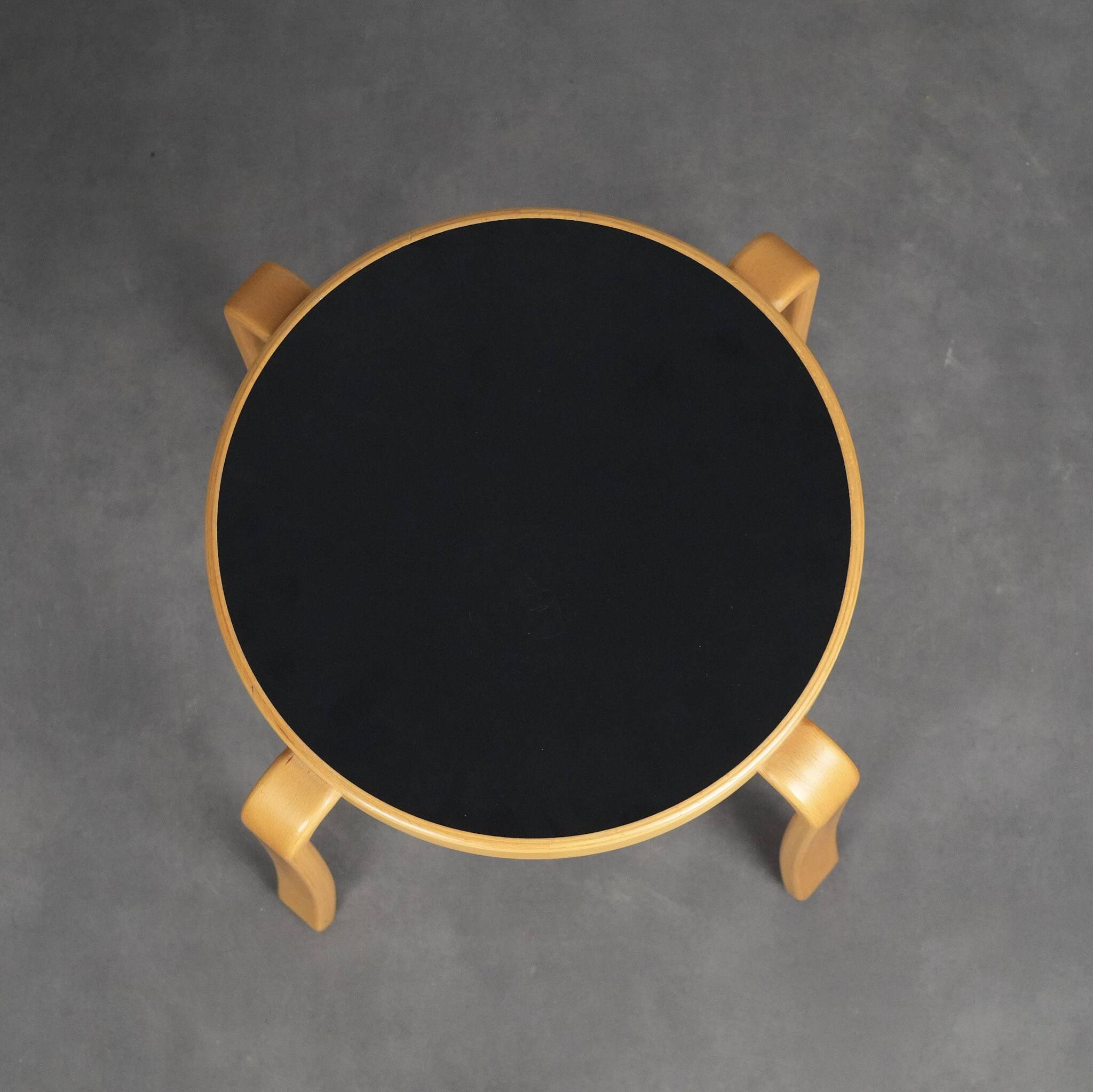 Magnus Olesen 8000 series low stool, Denmark, 1980s