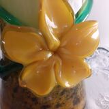 Vase in glass paste