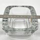 SKLO UNION Ashtray with pestle • 1960 • Czechoslovakia • Pressed glass