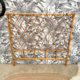Rattan headboard
