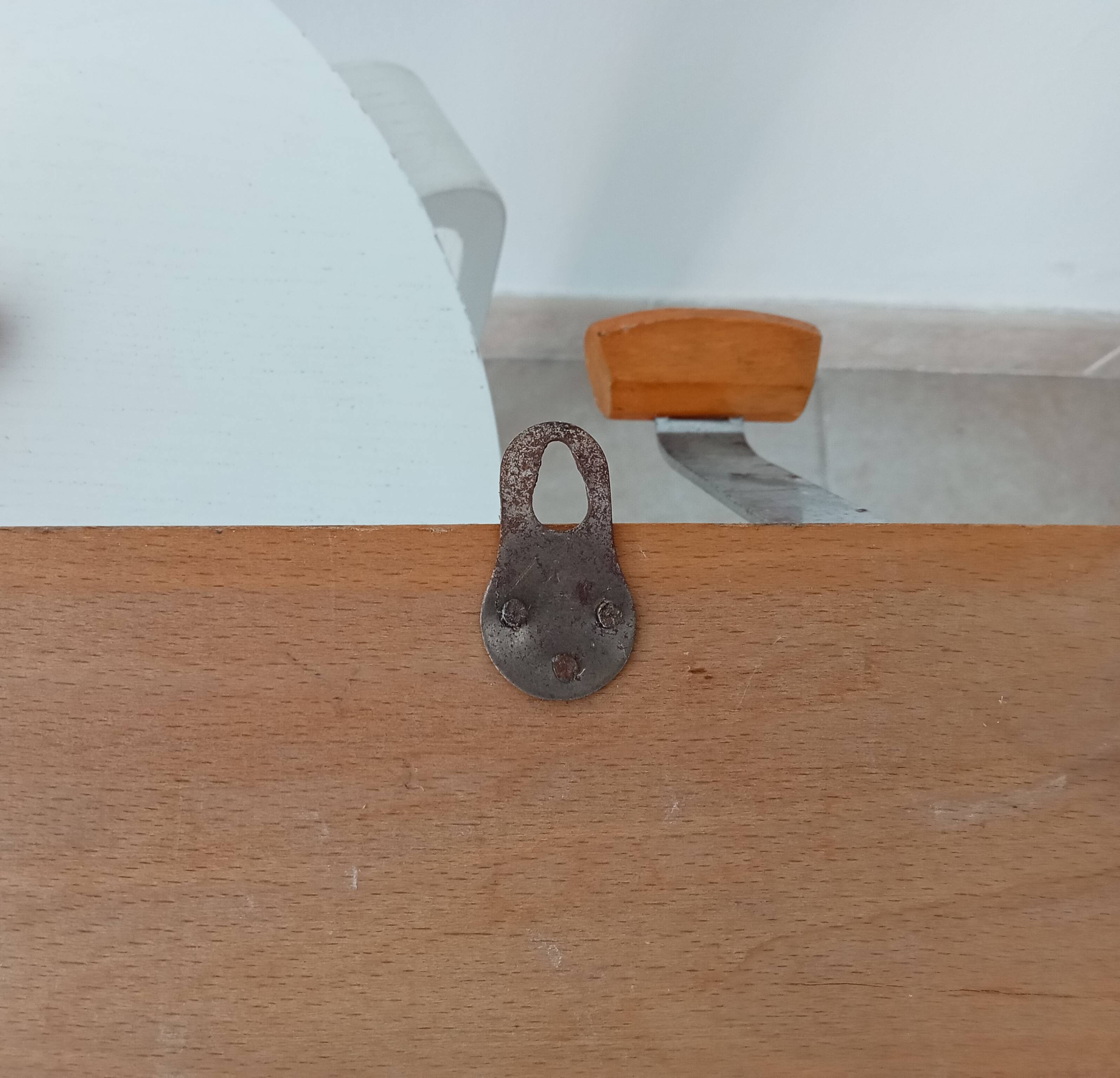 Vintage wall coat rack from the 60s/70s