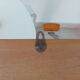 Vintage wall coat rack from the 60s/70s