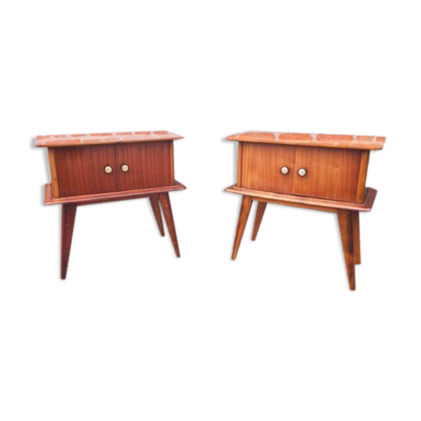 Scandinavian vintage night tables