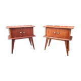 Scandinavian vintage night tables