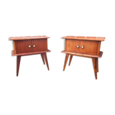 Tables de chevet vintage scandinave