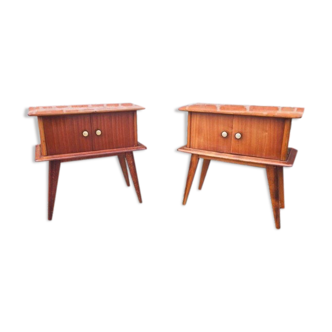 Scandinavian vintage night tables