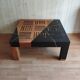 Table basse teck massif