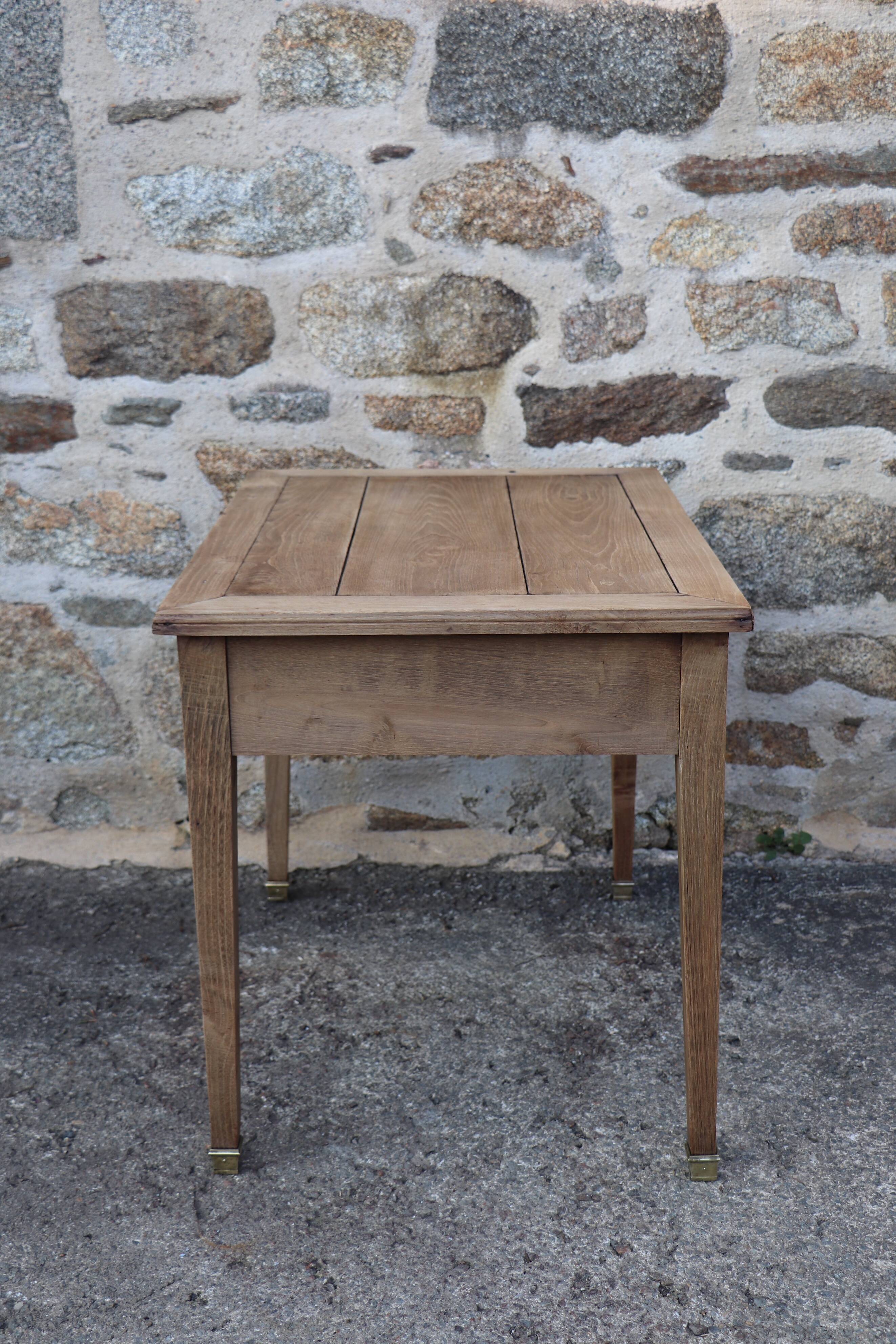 Bureau époque Directoire - bois naturel