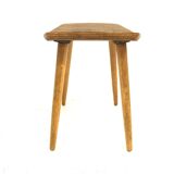 Tabouret scandinave en chêne, Edsbyverken, Suède, 1960