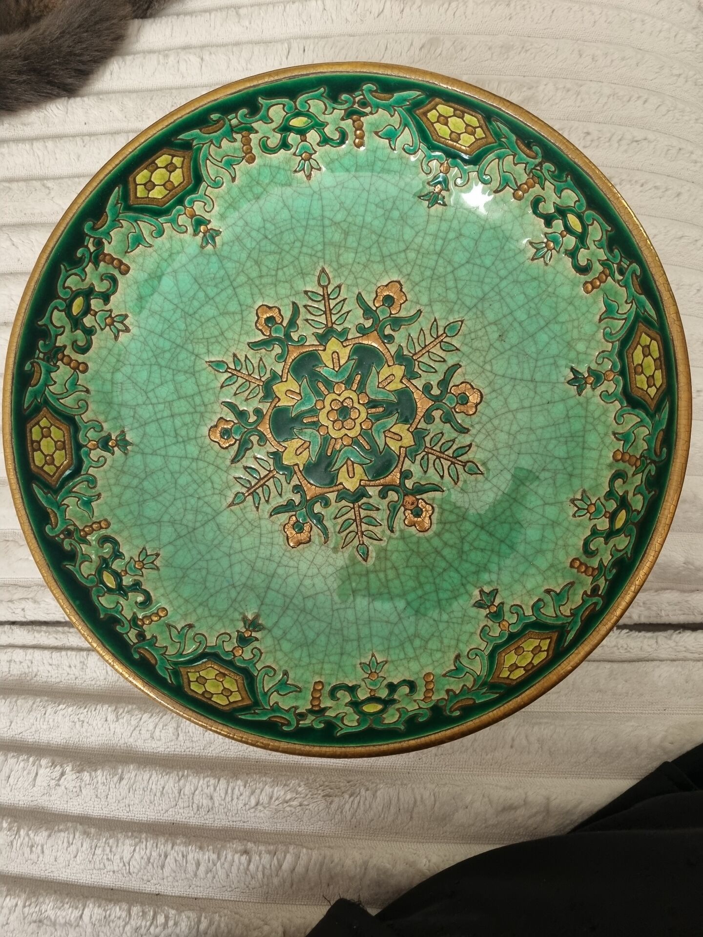 Longwy enamel plates