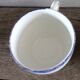Tasse Mary Lou Fleurs bleu rouge jaune Digoin