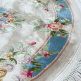 Vintage Chinese carpet round diam 180cm