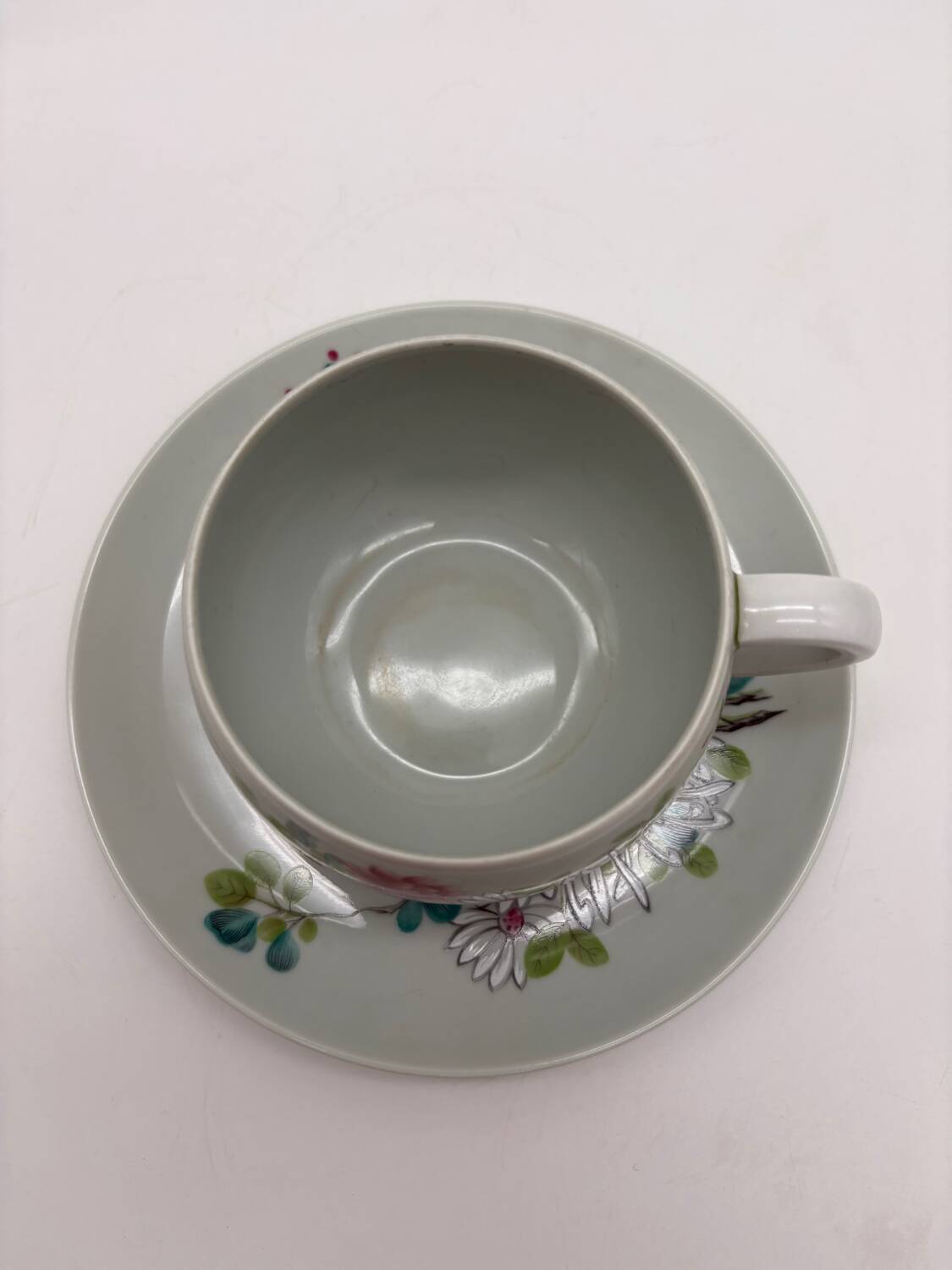 Cup and saucer, Haviland, Sin Hai model, Limoges, France